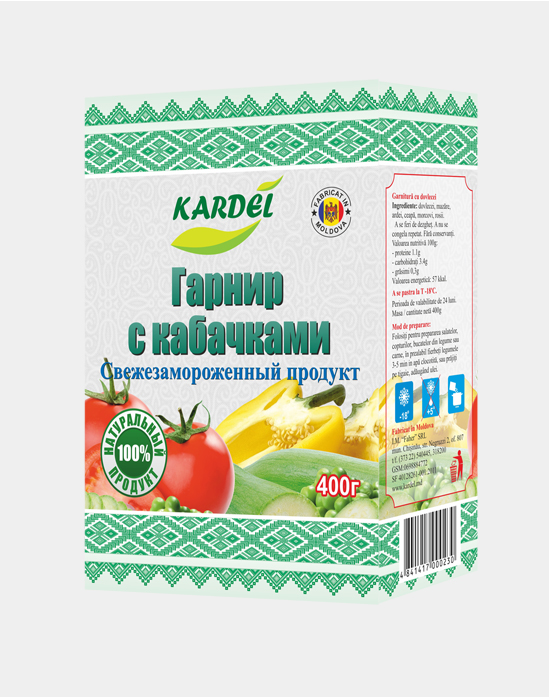 Гарнир с кабачками