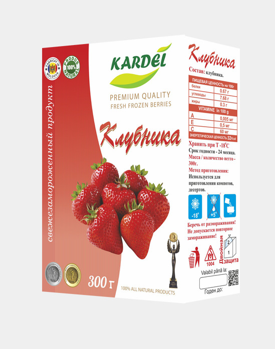 Клубника замороженная