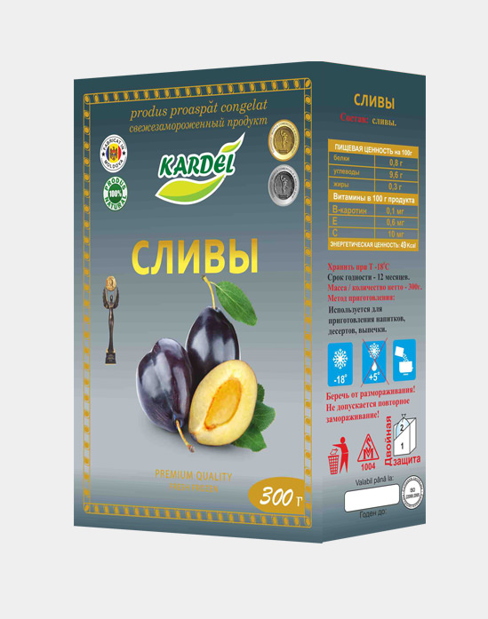 Сливы замороженные